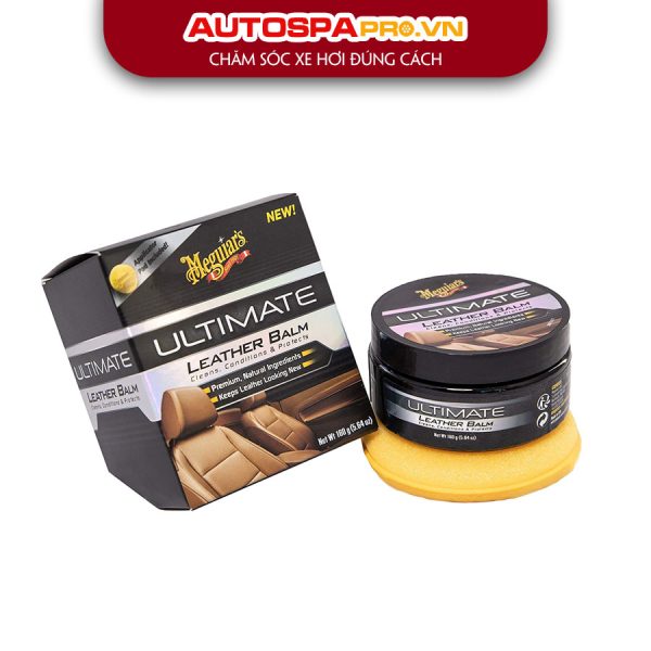 Meguiar’s – SÁp DƯỠng Da Cao CẤp Ultimate Leather Balm G18905