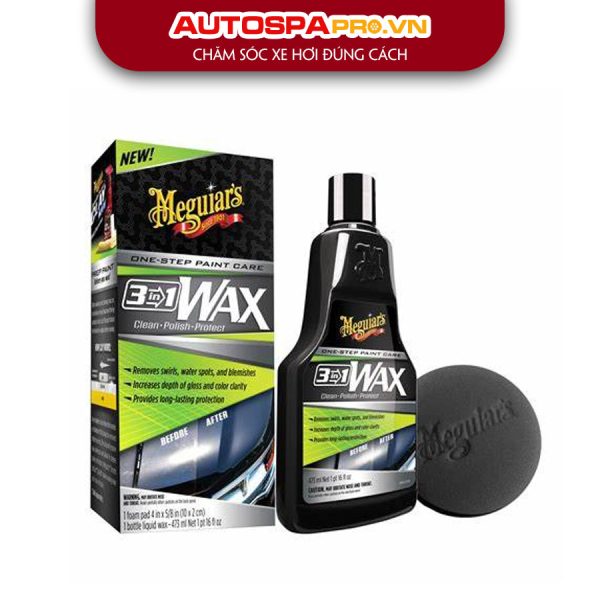 Meguiar’s – Wax 3 In1 G191016