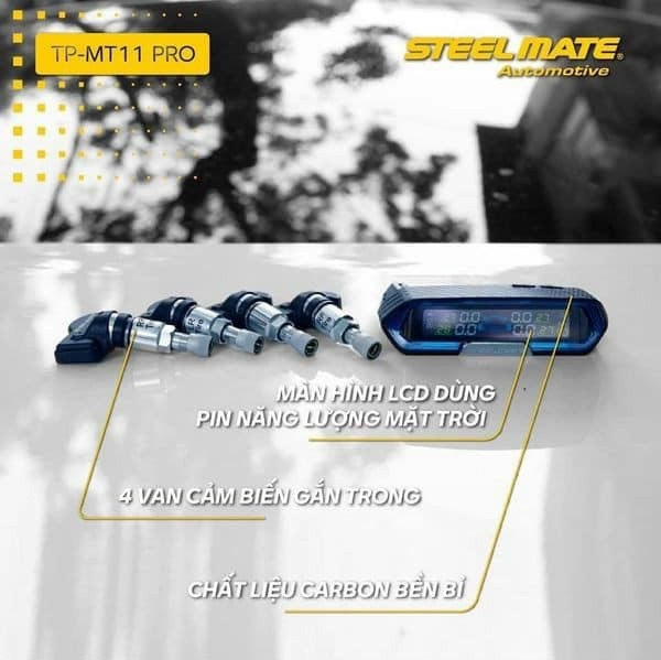 CẢm BiẾn Áp SuẤt LỐp Steelmate Tp Mt11 Pro (3)