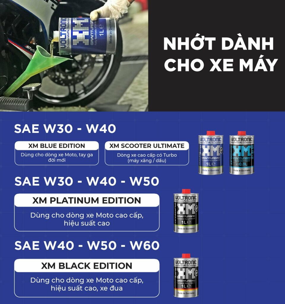 Dau Nhot Voltronic Cho Xe May