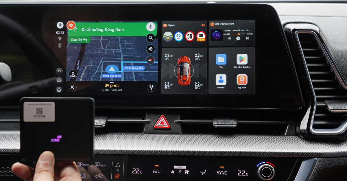 Android Auto Box Icar Elliview D5 6